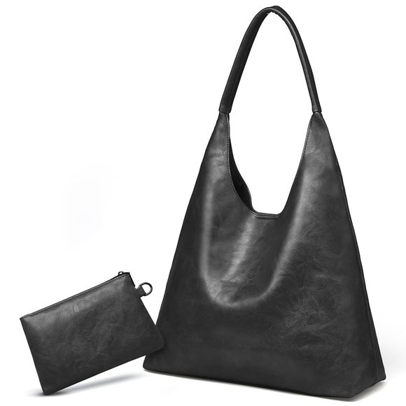 Hobo Bags Retro Vegan Leather Slouchy Large Tote Bag :D - Picture 1 of 6